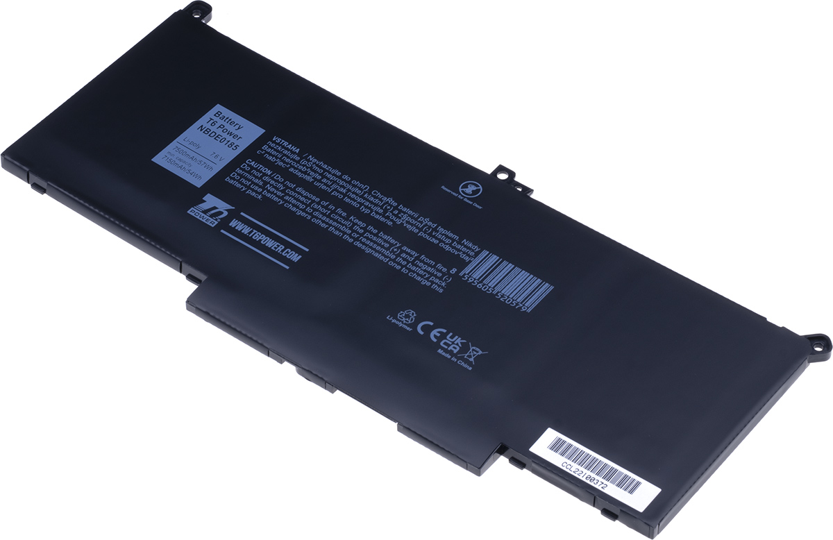 Baterie T6 Power Dell Latitude 7280, 7290, 7380, 7390, 7480, 7490, 750