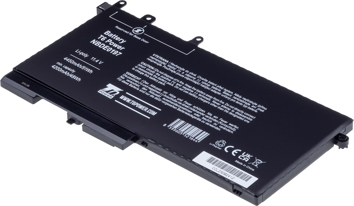 Baterie T6 Power Dell Latitude 5280, 5290, 5480, 5490, 5580, 5590, 445