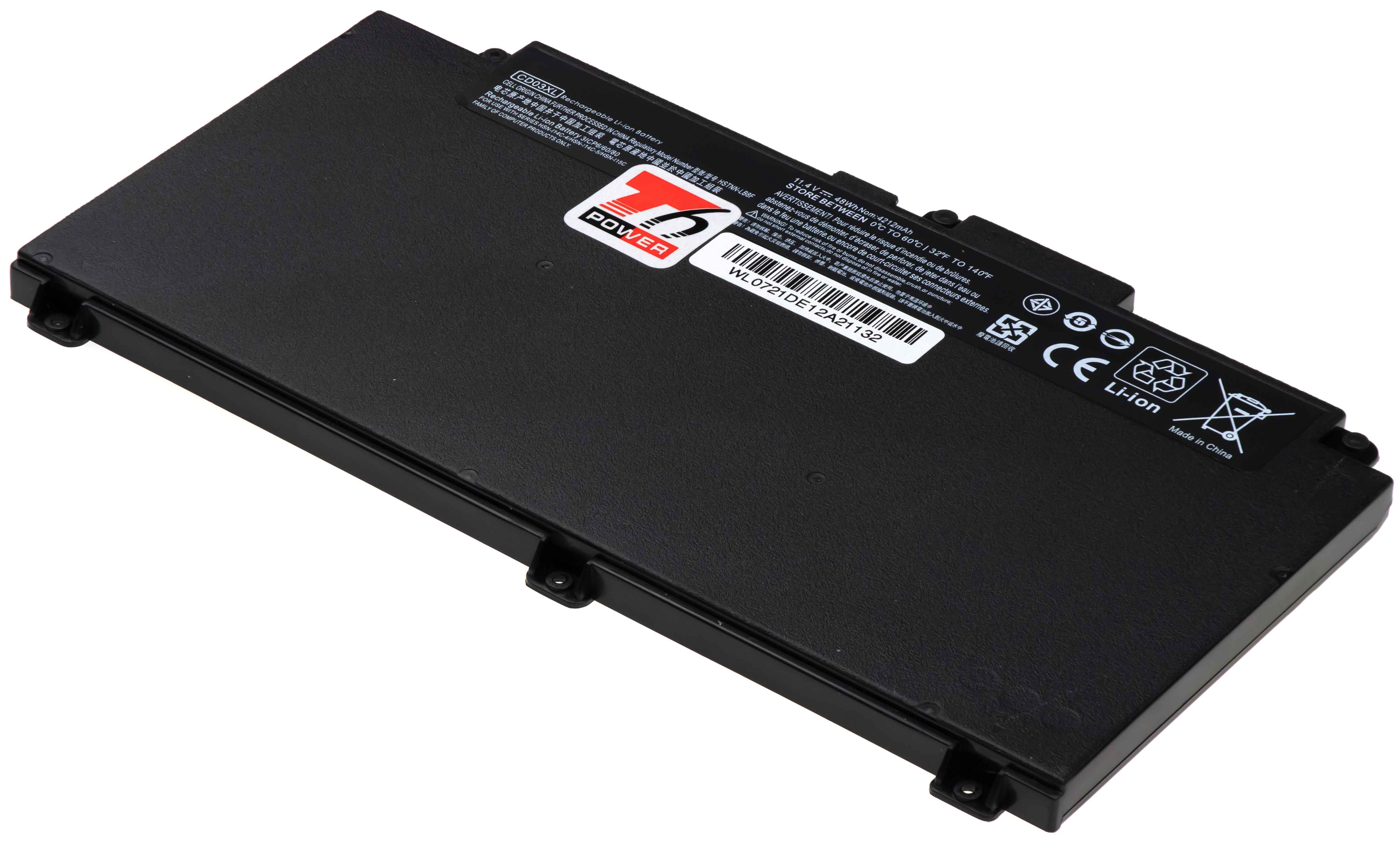Baterie T6 Power HP ProBook 640 G4, 640 G5, 650 G4, 650 G5 serie, 4200
