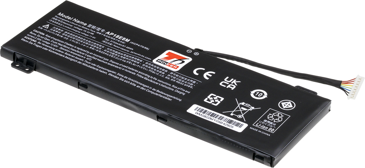 Baterie T6 Power Acer Nitro AN515-55, Aspire A715-74G, PH315-52, 3730m