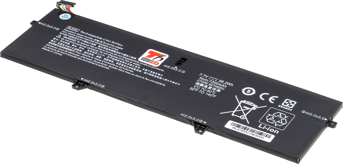 Baterie T6 Power HP EliteBook x360 1040 G5, x360 1040 G6, 7298mAh, 56W