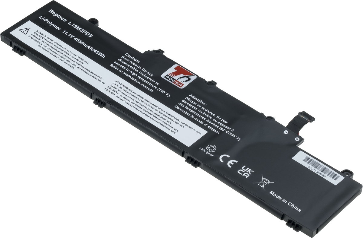 Baterie T6 Power Lenovo ThinkPad E14, E15 Gen 2, Gen 3, Gen 4, 4050mAh