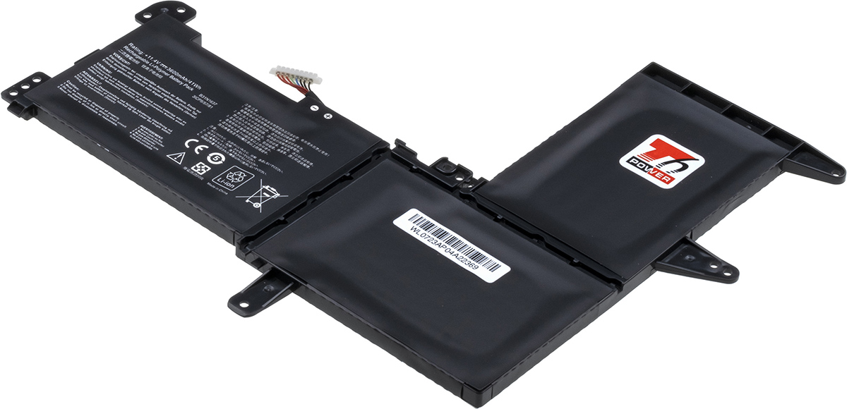 Baterie T6 Power Asus VivoBook S510U, X510U, F510U, 3600mAh, 41Wh, 3ce