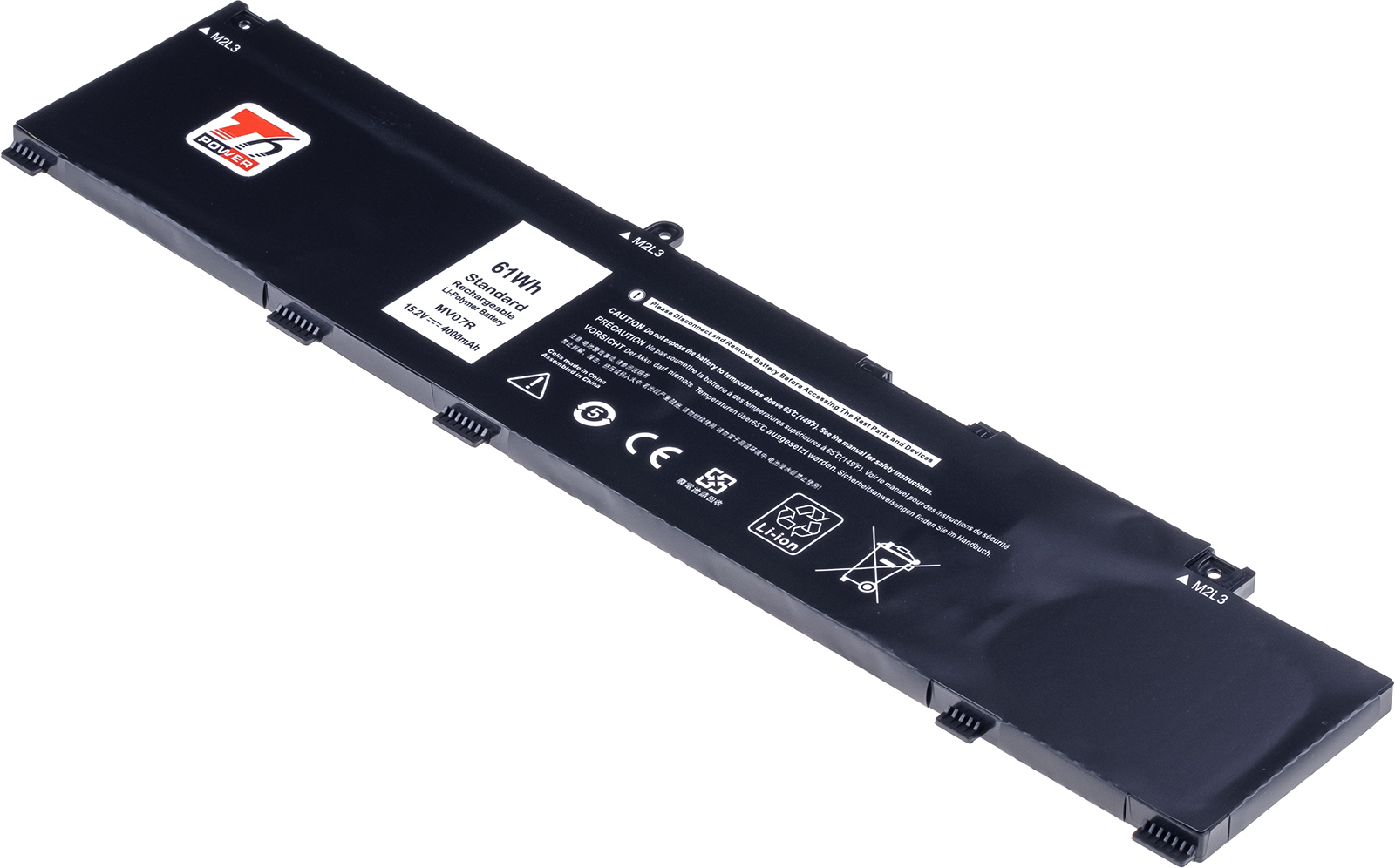 Batéria T6 Power Dell G3 15 3500, G5 15 5500, G5 15 SE 5505, 4000mAh, 61Wh, 4cell, Li-pol