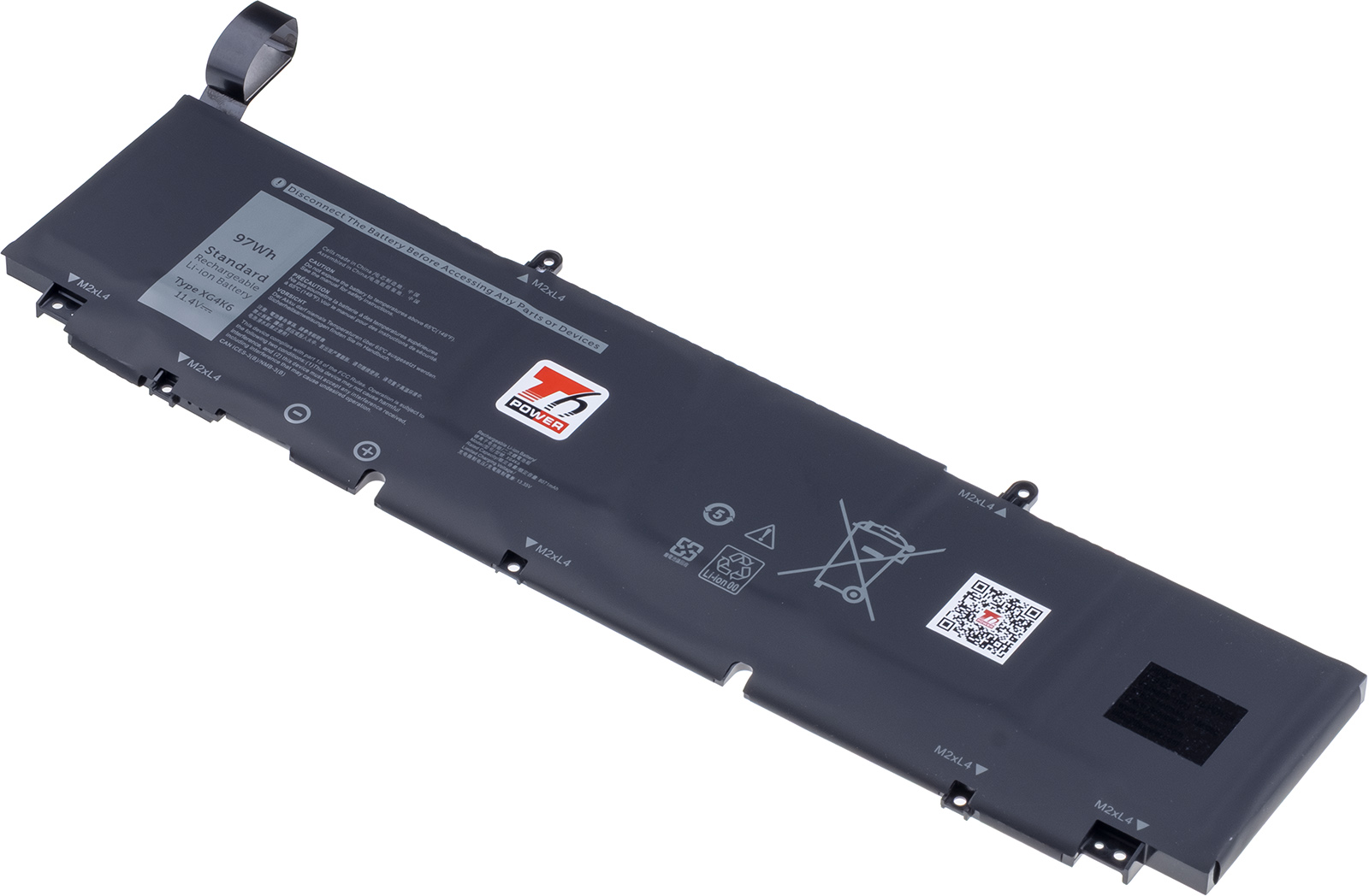 Batéria T6 Power Dell Precision 5750, 5760, XPS 9700, 9710, 9720, 8500