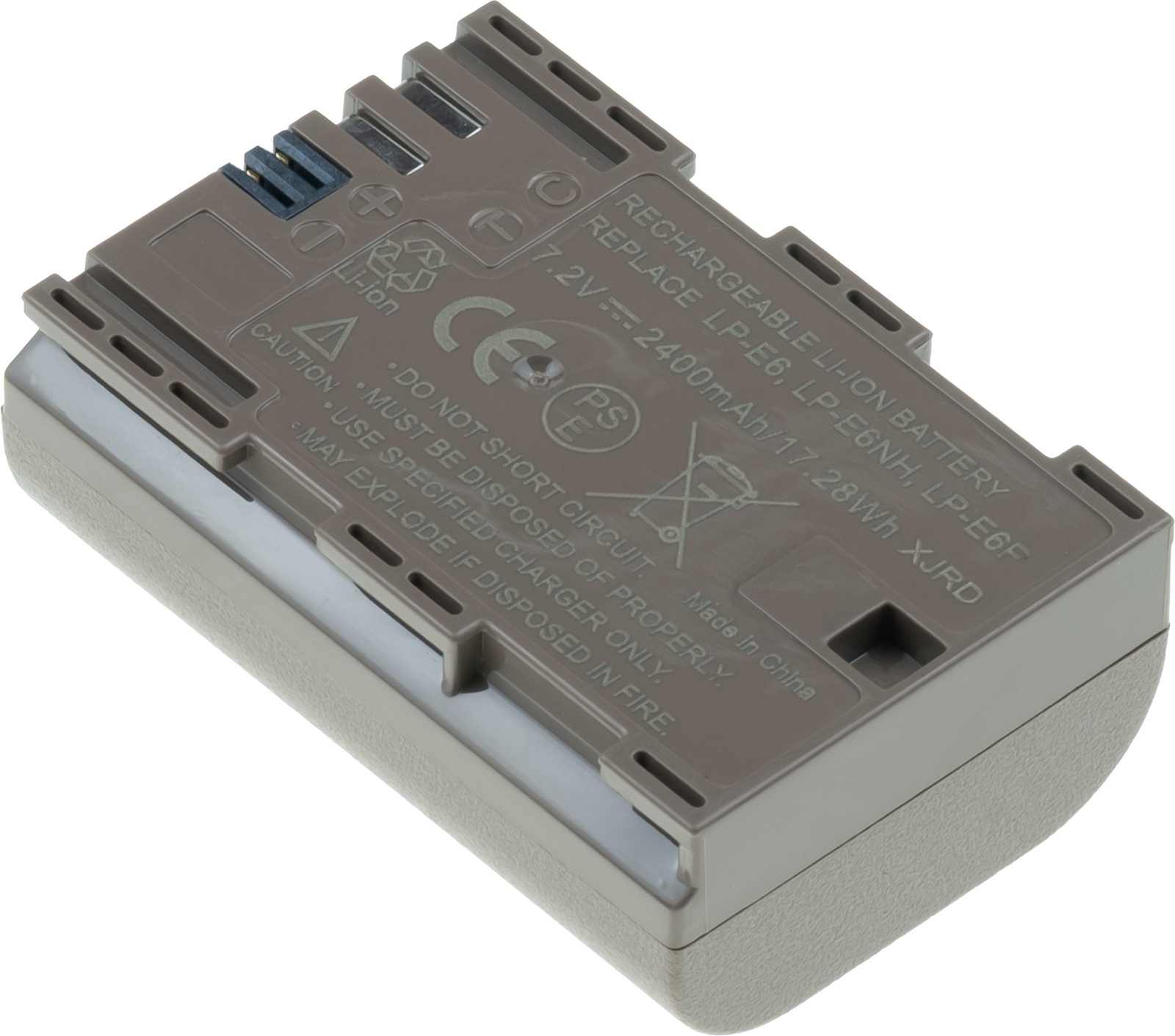 Batéria T6 Power pre Canon LP-E6, LP-E6N, LP-E6NH, 2400mAh, 17,2Wh, US