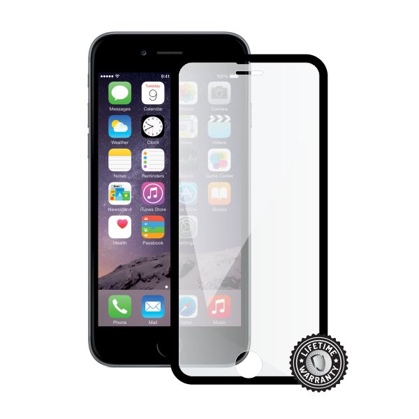 Screenshield™ APPLE iPhone 6/6S Tempered Glass protection display (ful
