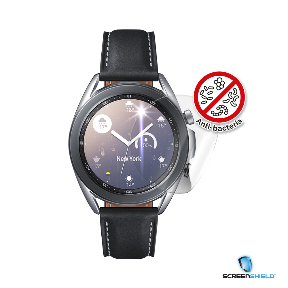 Screenshield Anti-Bacteria SAMSUNG R850 Galaxy Watch 3 (41 mm) folie n