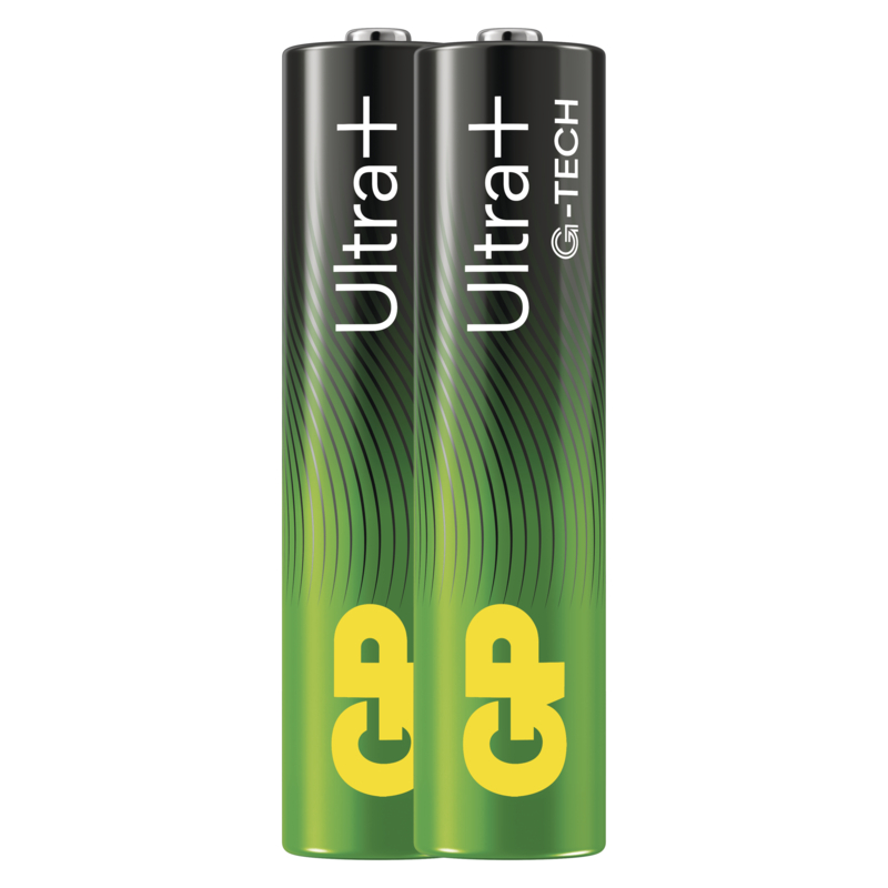 GP Alkalická baterie ULTRA PLUS AAA (LR03) - 2ks