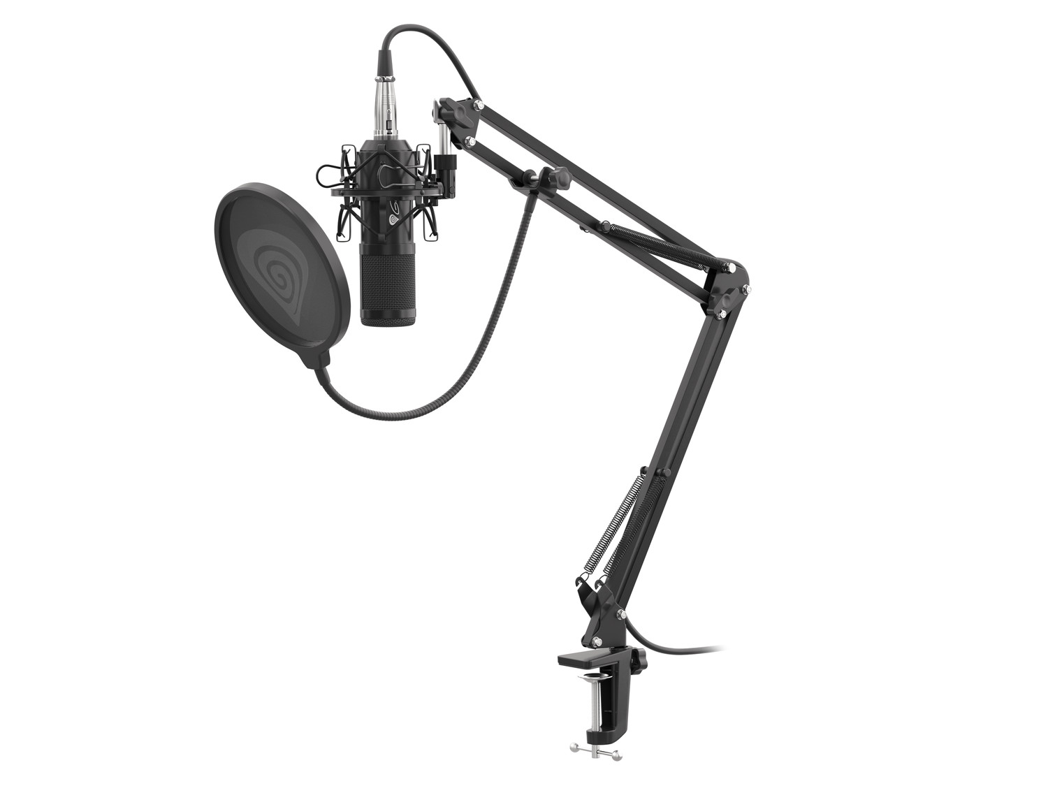 Streamovací mikrofon Genesis Radium 300,XLR, kardioidní polarizace, oh