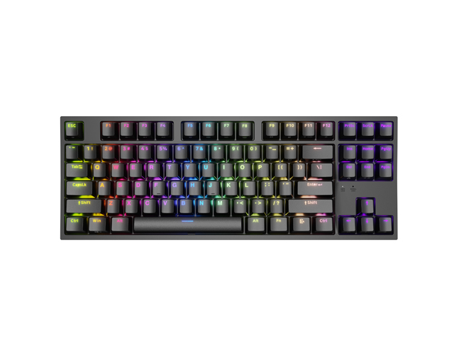 Genesis herní mechanická klávesnice THOR 404/RGB/Khail Box Brown/Dráto