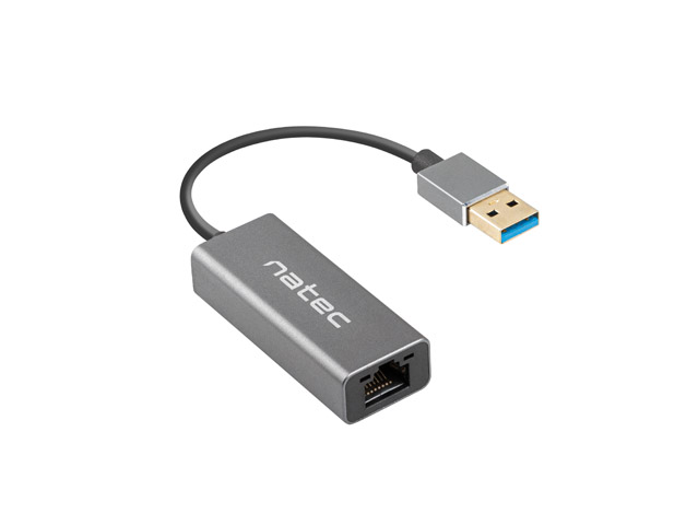 NATEC CRICKET externí Ethernet síťová karta USB 3.0 1X RJ45 1GB kabel