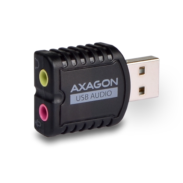 AXAGON ADA-10, USB 2.0 - externí zvuková karta MINI, 48kHz/16-bit ster