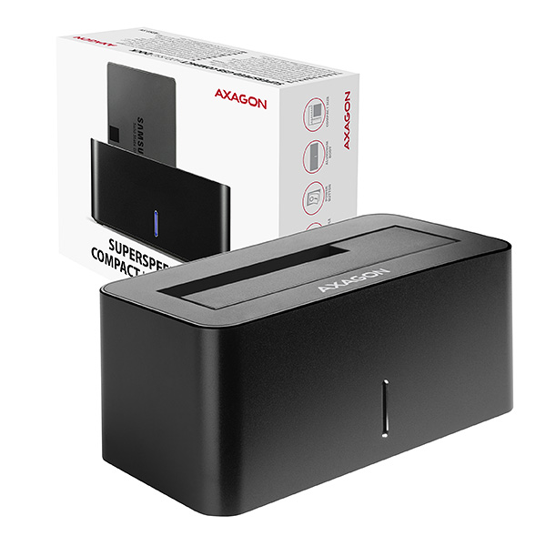 AXAGON ADSA-SN, USB 3.2 Gen1 - SATA 6G, 2.5"/3.5" HDD/SSD dokovací sta