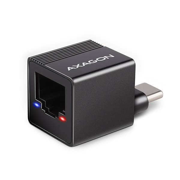 AXAGON ADE-MINIC USB-C 3.2 Gen 1 - Gigabit Ethernet MINI síťová karta,