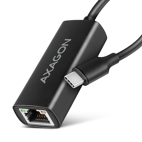 AXAGON ADE-ARC, USB-C 3.2 Gen 1 - Gigabit Ethernet síťová karta, Realt