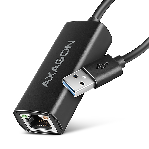 AXAGON ADE-AR, USB-A 3.2 Gen 1 - Gigabit Ethernet síťová karta, Realte
