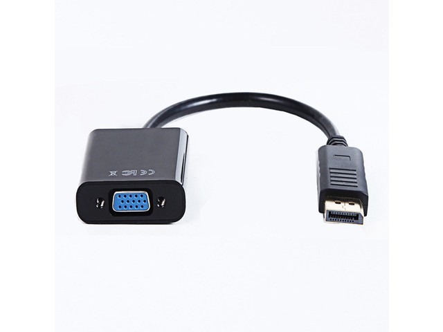 Gembird adaptér DisplayPort - VGA, M/F, black