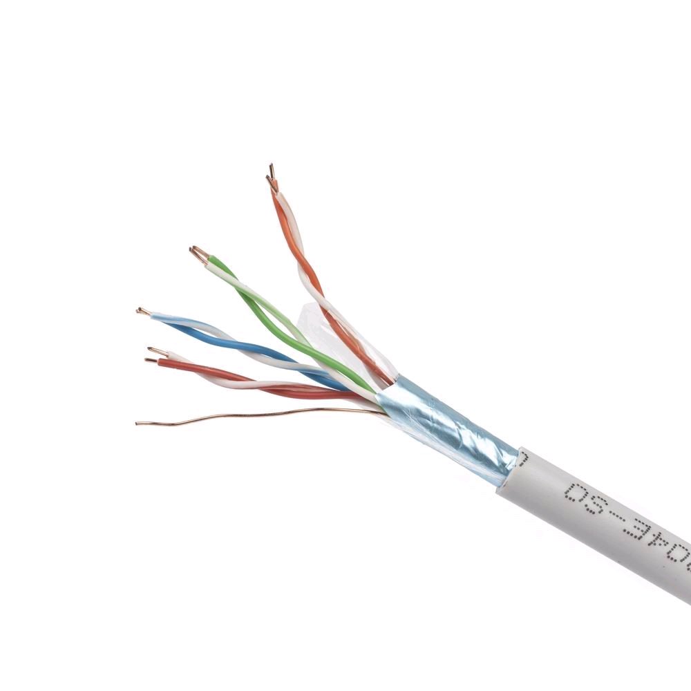 GEMBIRD kabel FTP drát CCA c5e 305m FPC-5004E-SOL