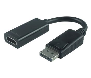 PremiumCord Adapter DisplayPort - HDMI, M/F,4K,30Hz, 20cm
