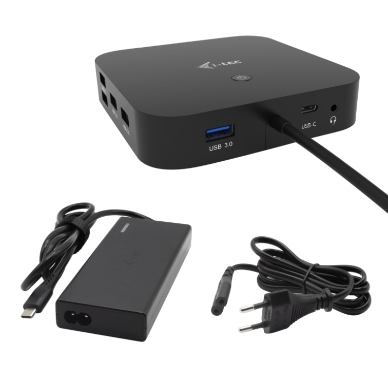 i-tec USB-C HDMI DP Docking Station with Power Delivery 100 W + i-tec