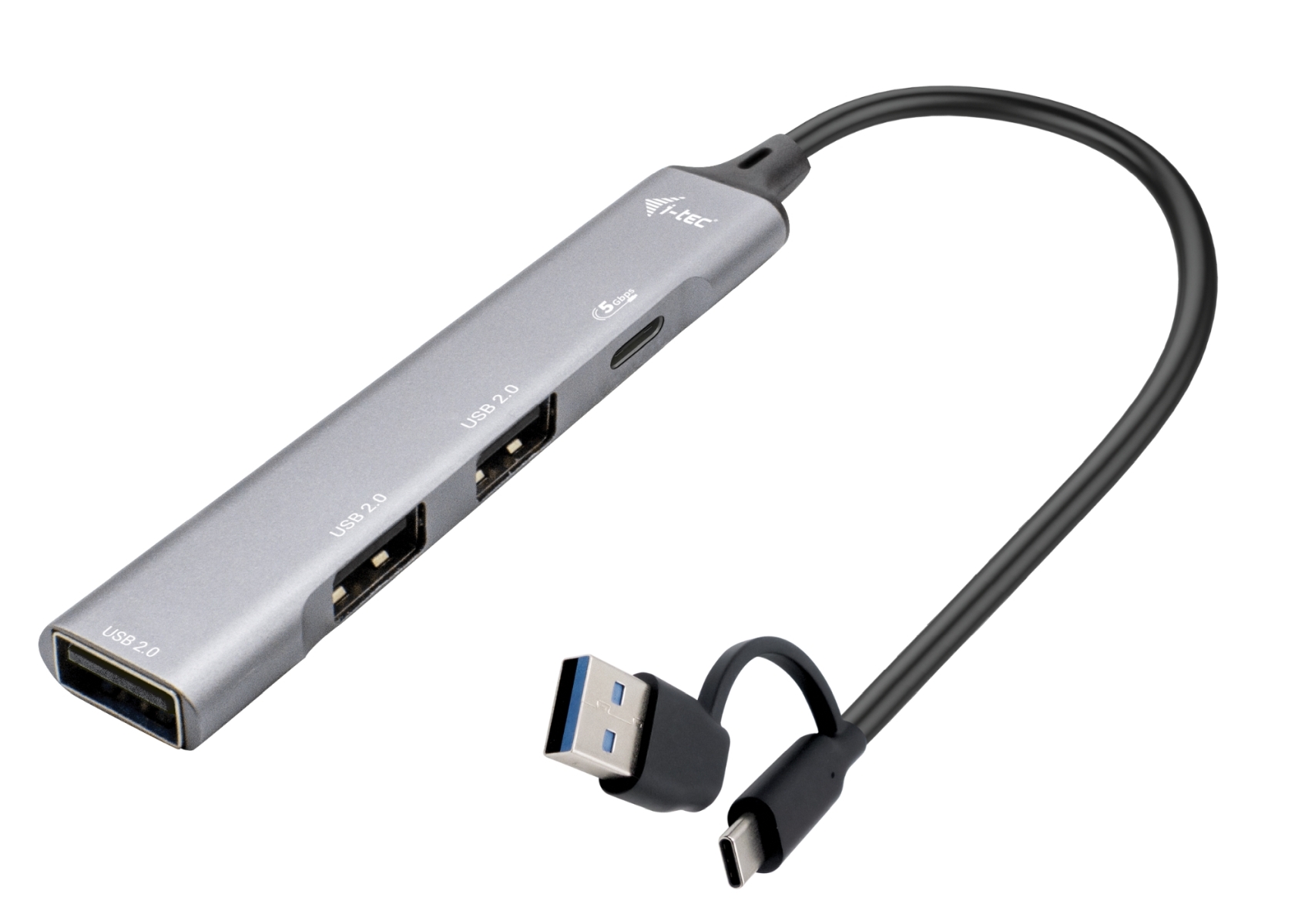 i-tec USB-A/USB-C Metal HUB 1x USB-C 3.1 + 3x USB 2.0