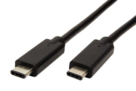 PremiumCord USB-C kabel ( USB 3.1 generation 2, 3A, 10Gbit/s ) černý,