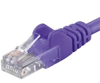 Patch kabel UTP RJ45-RJ45 level 5e 2m fialová