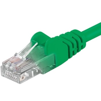 Patch kabel UTP RJ45-RJ45 level CAT6, 3m, zelená