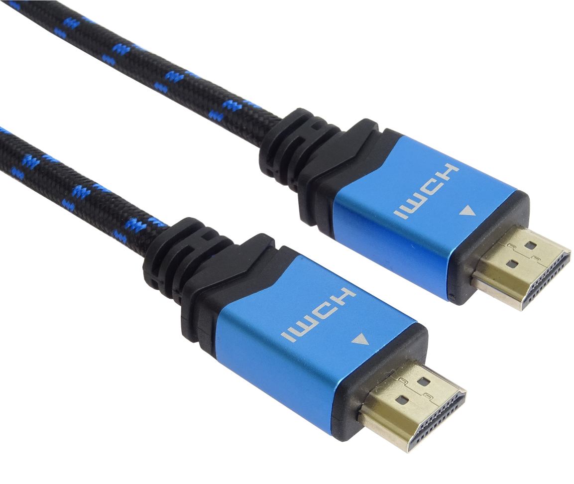 PremiumCord Ultra HDTV 4K@60Hz kabel HDMI 2.0b kovové+zlacené konektor