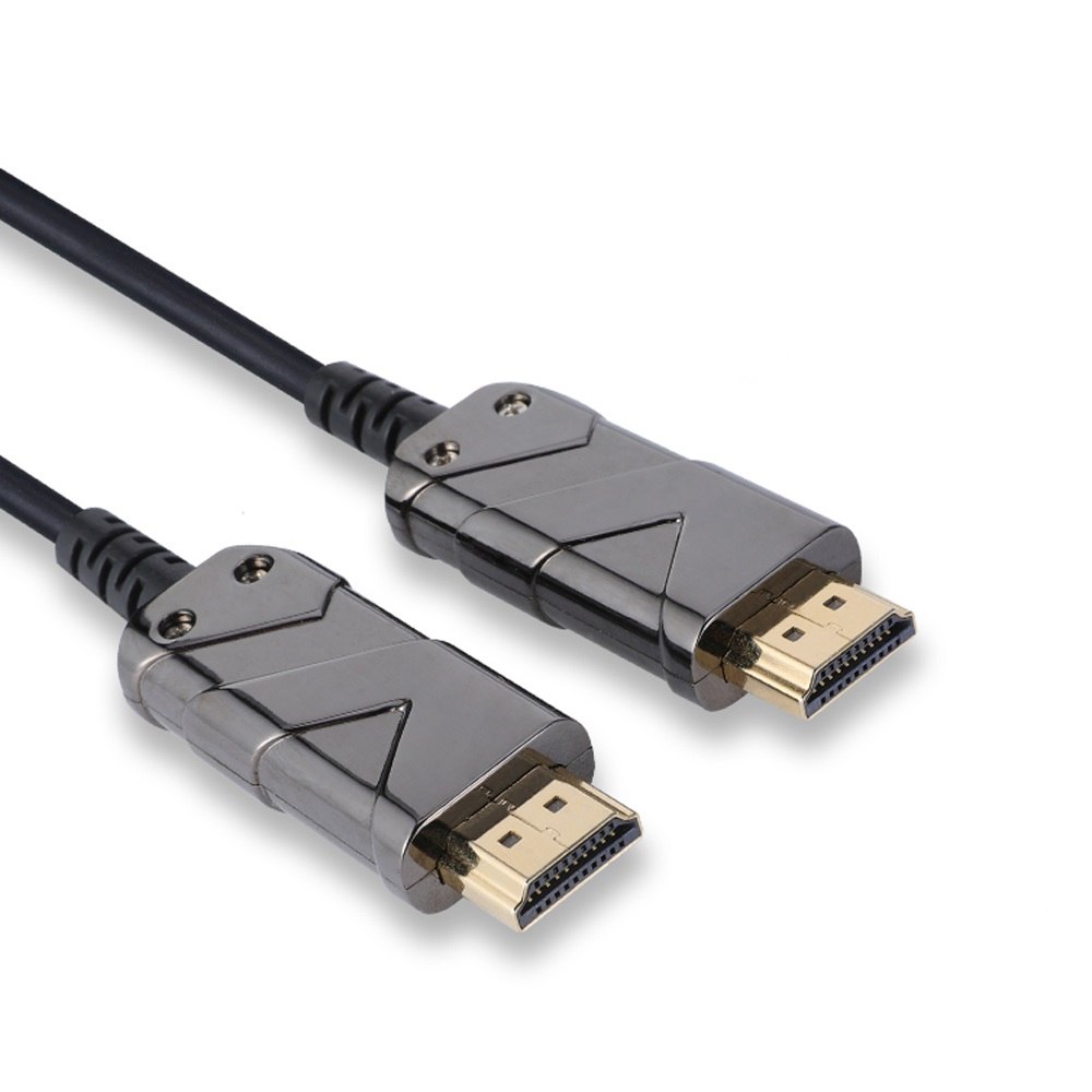 PremiumCord Ultra High Speed HDMI 2.1 optický fiber kabel 8K@60Hz,zlac