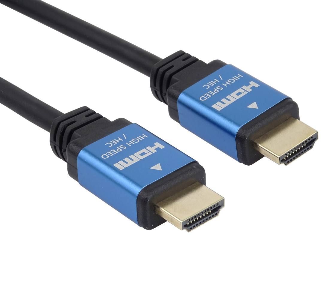 PremiumCord Ultra kabel HDMI 2.0b kovové, 3m