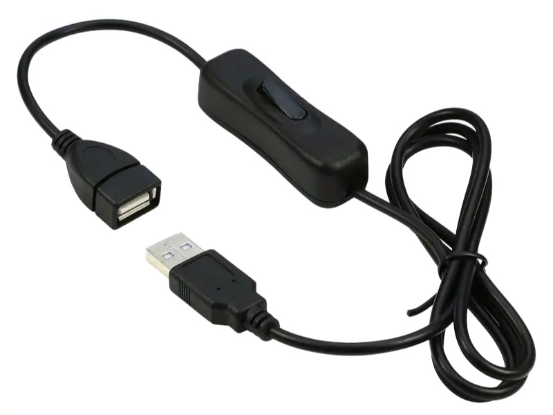 PremiumCord predlž. s vyp. USB M/F 1m