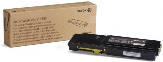 Xerox tonerová kazeta pro WC 6655, 7 500 s. Yellow