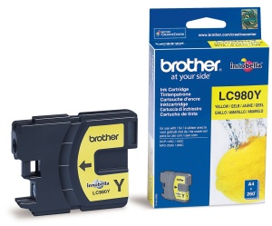 Brother LC-980Y (yellow, 260 str.@ 5%, draft)