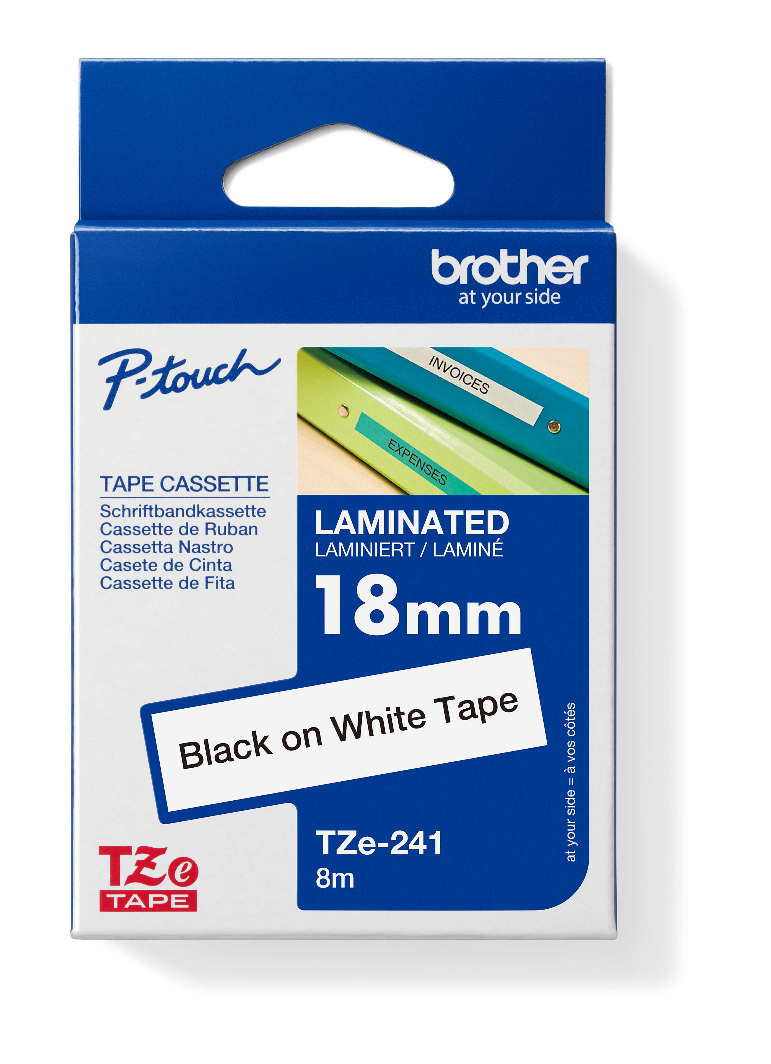 TZE-241,  b�l�/�ern�, 18mm