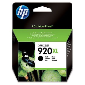 HP 920 XL - černá inkoustová kazeta, CD975AE