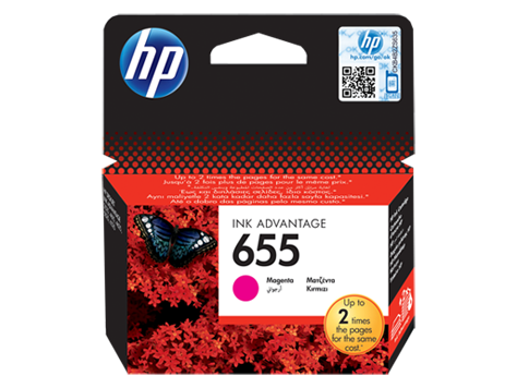 HP 655 purpurová inkoustová kazeta, CZ111AE