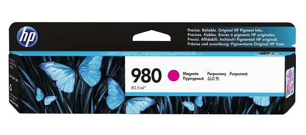 HP 980 purpurová inkoustová kazeta, D8J08A