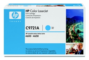HP toner modrý, C9721A