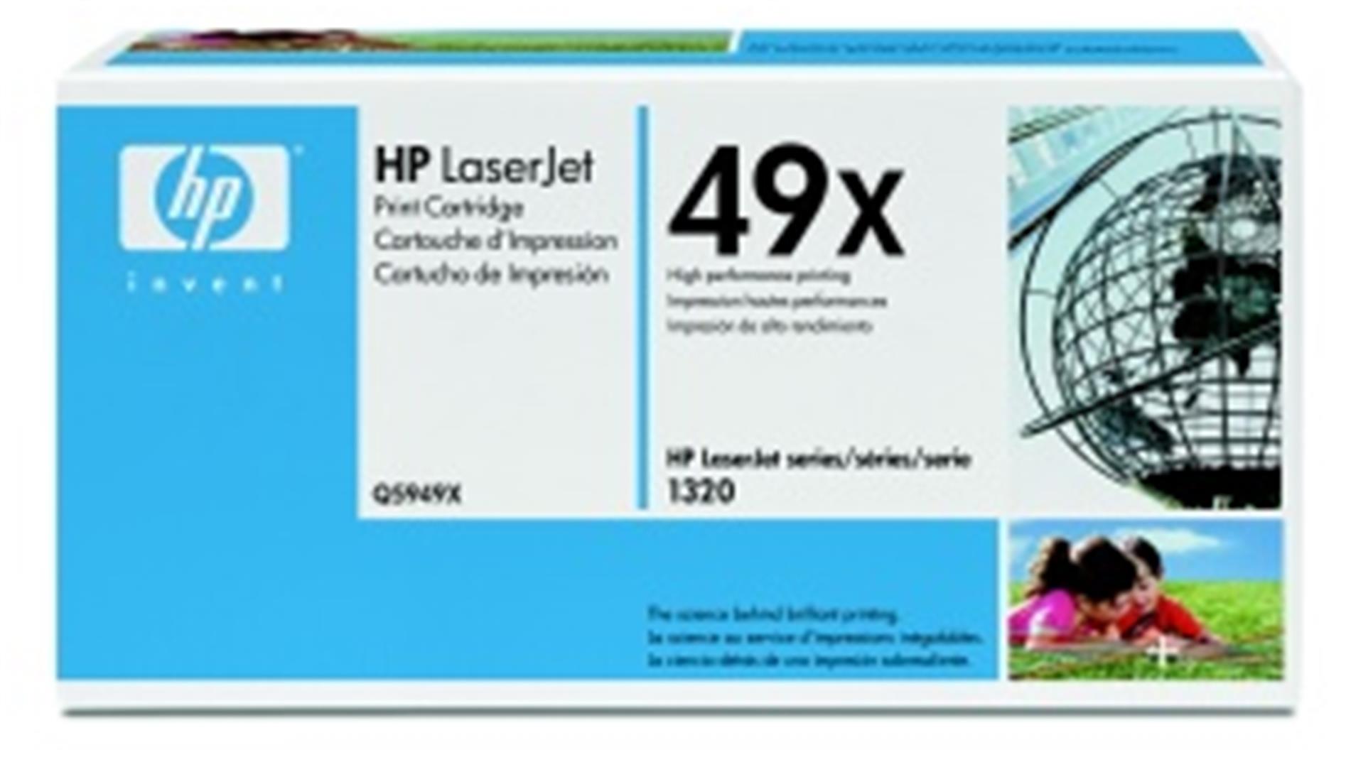 HP tisková kazeta černá velká, Q5949X