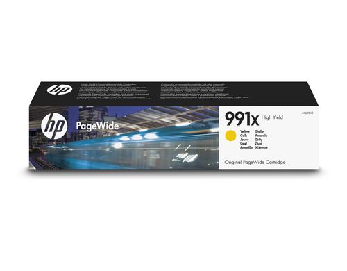 HP 991X High Yield žlutá PageWid Cartrige, M0J98AE