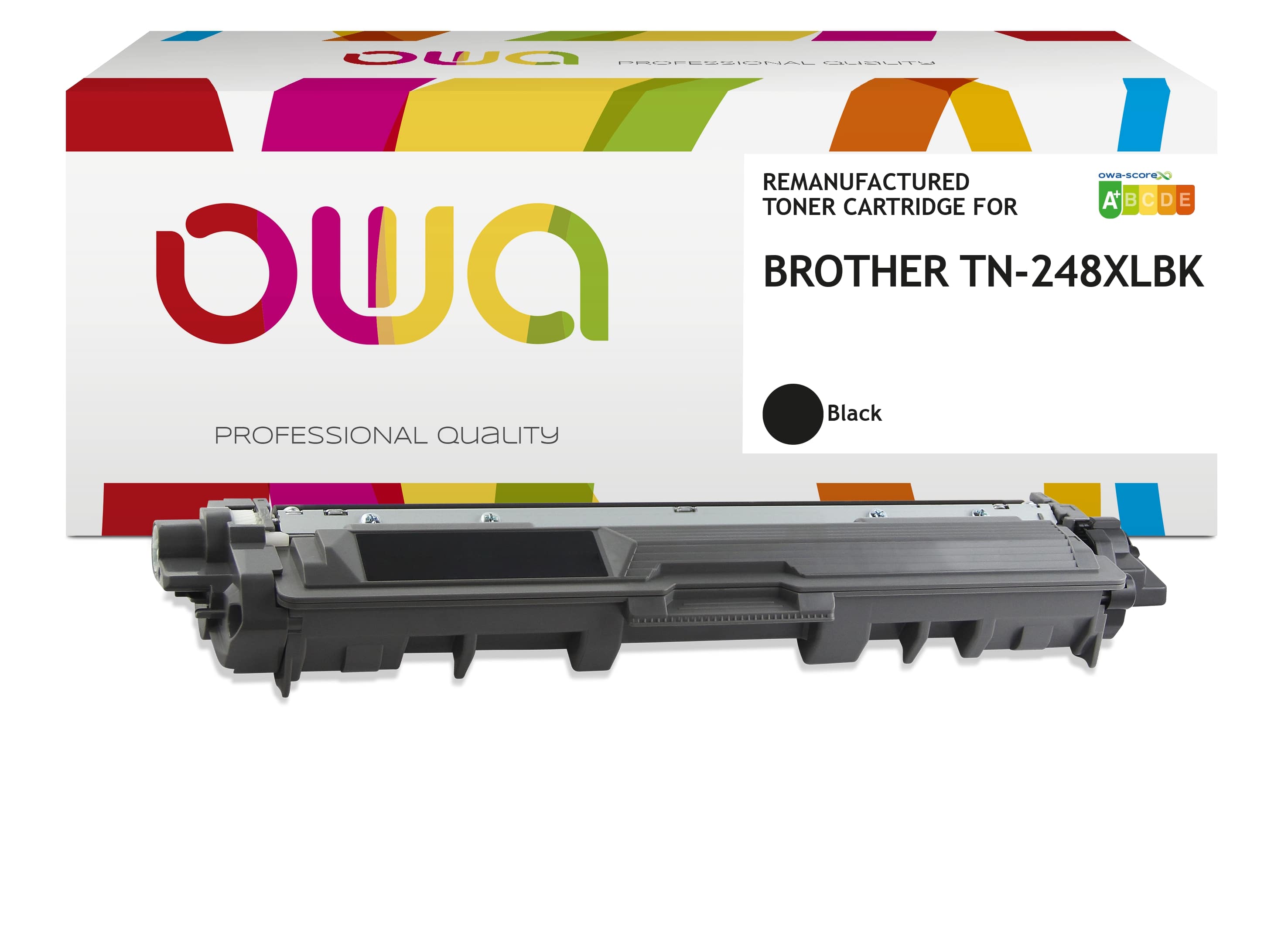OWA Armor toner kompatibilný s Brother TN-248XL BK, 3000st, čierna/bla