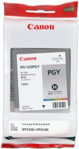 Canon zásobník inkoustu PFI-103, foto šedý