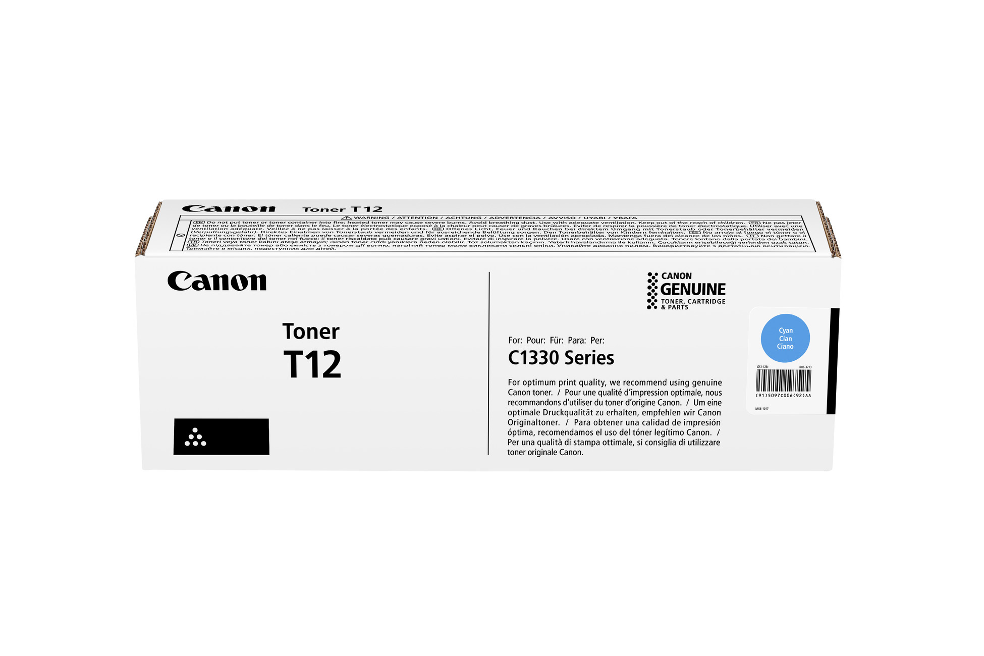 Canon Toner T12 Cyan