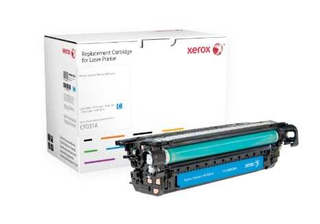 XEROX toner kompat. s HP CF031A,12 500 str.,cyan