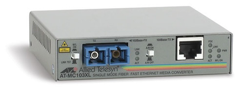 Allied Telesis FE 100T to 100FX SM SC10km