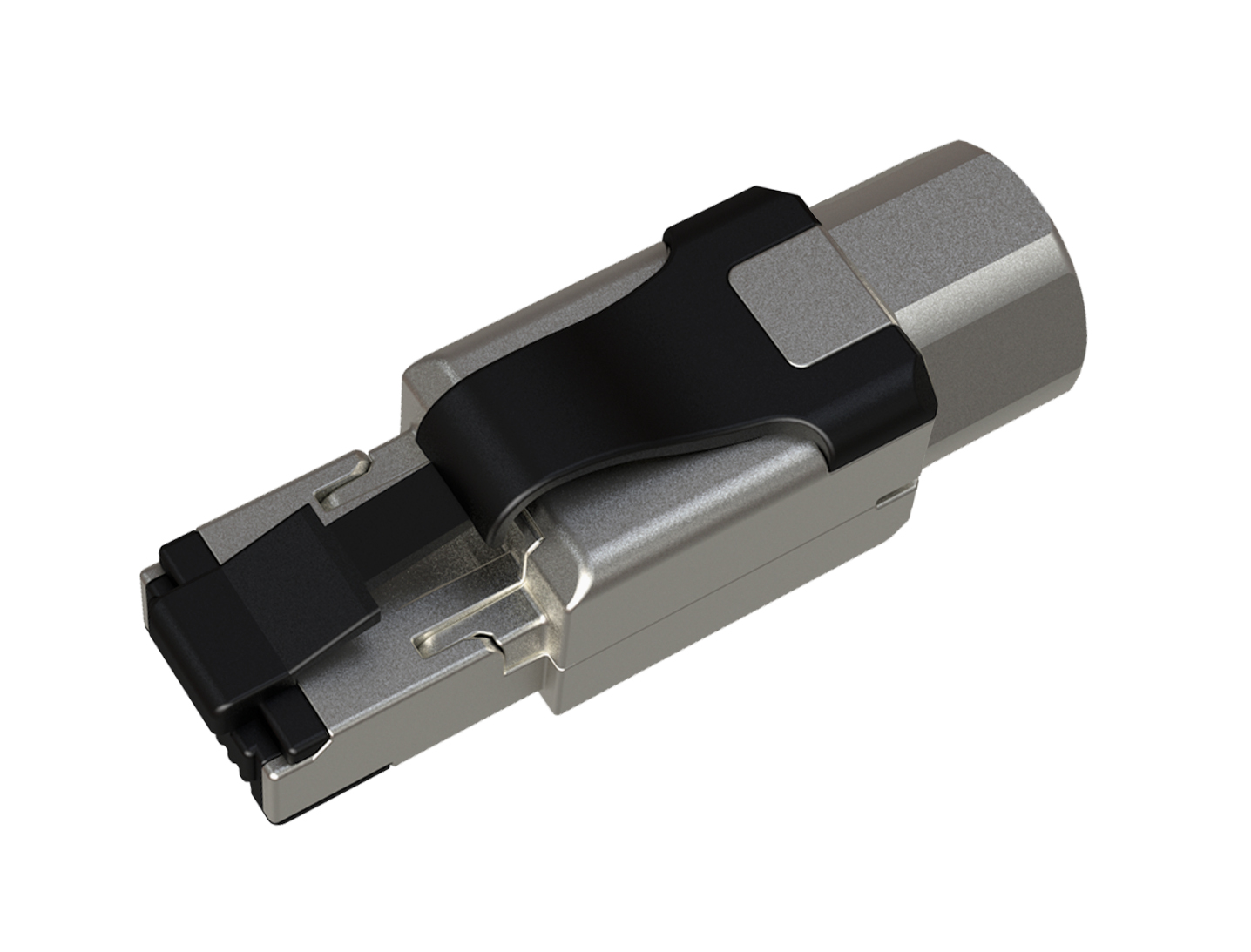 Konektor MPTL RJ45 CAT6 STP samorezný SXRJ45-6-STP-BK-SA-N