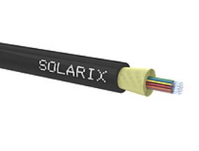 DROP1000 kabel Solarix 24vl 9/125 4,0mm LSOH Eca černý SXKO-DROP-24-OS