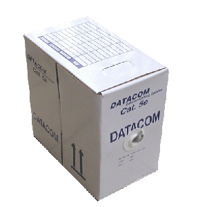DATACOM FTP Cat5e PVC kabel 305m (drát), šedý